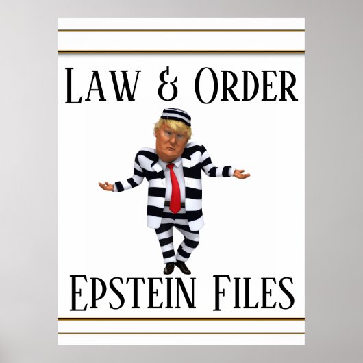 Law & Order Poster (Voorkant)