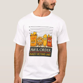 Law & Order Snack Victims Unit Shirt
