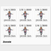 Law & Order Sticker (Vel)