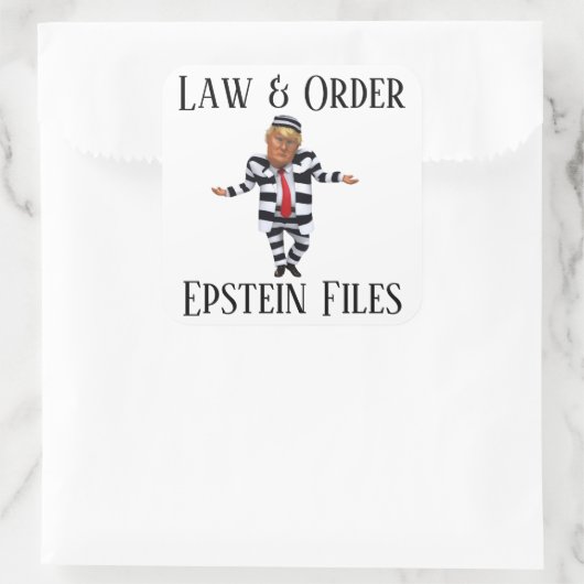 Law & Order Sticker (Tas)