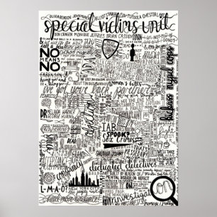 Law Order SVU Masterstuk Poster