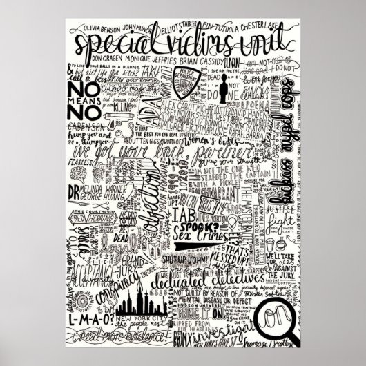 Law Order SVU Masterstuk Poster (Voorkant)