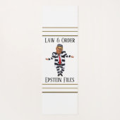 Law & Order Yoga Mat (Achterkant)