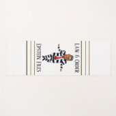 Law & Order Yoga Mat (Voorkant (horizontaal))