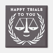 Law School Afstudeerder Lawyer Magnet (Voorkant)