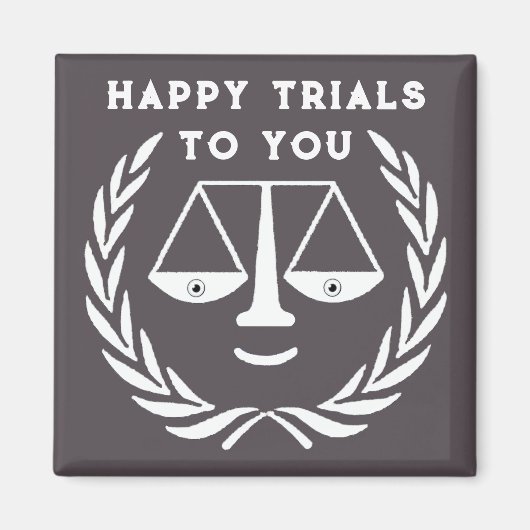 Law School Afstudeerder Lawyer Magnet (Voorkant)