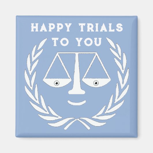 Law School Afstudeerder Lawyer Magnet (Voorkant)