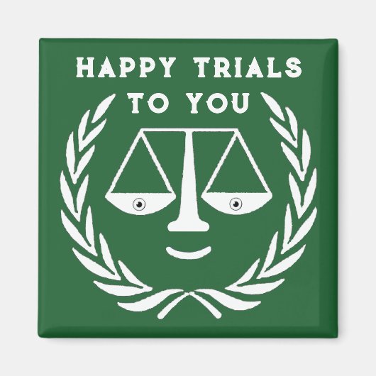 Law School Afstudeerder Lawyer Magnet (Voorkant)