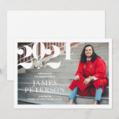 Law School Afstuderen aankondiging (Voorkant / Achterkant)