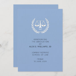 Law School Afstuderen aankondiging