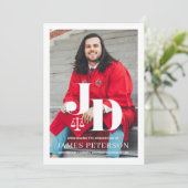 Law School Afstuderen aankondiging (Staand voorkant)