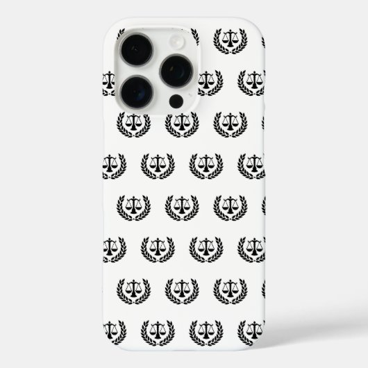 Law School Afstuderen advocaat Case-Mate iPhone Case (Achterkant)