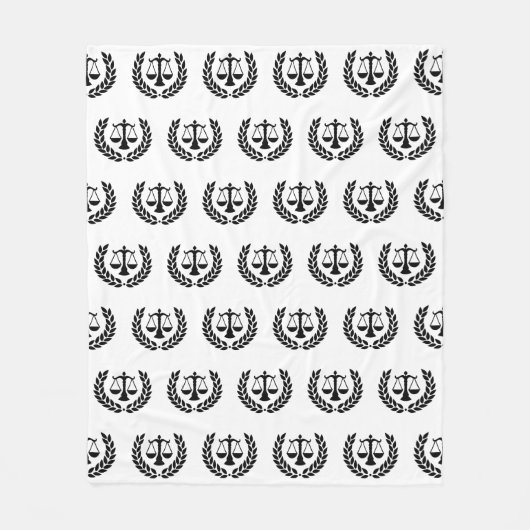 Law School Afstuderen advocaat Fleece Deken (Voorkant)