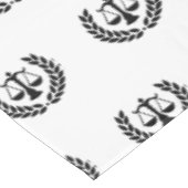 Law School Afstuderen advocaat Tafelkleed (Gekanteld)