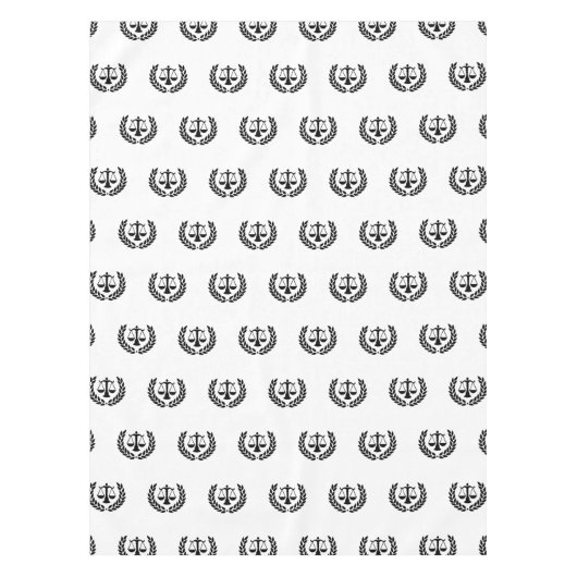 Law School Afstuderen advocaat Tafelkleed (Voorkant)