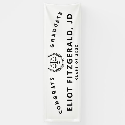 Law School Afstuderen Banner (Verticaal)