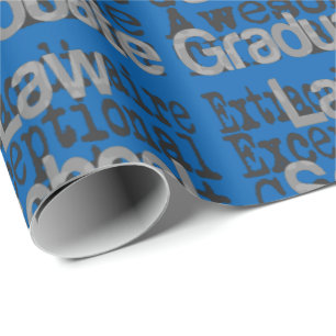Law School Afstuderen extraordinaire Cadeaupapier