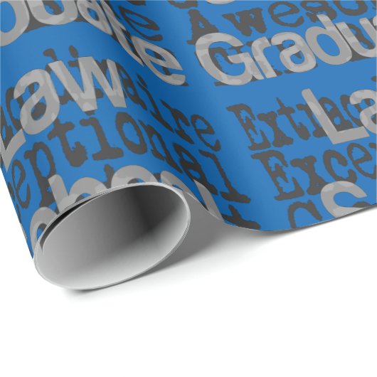 Law School Afstuderen extraordinaire Cadeaupapier (Rol Hoek)