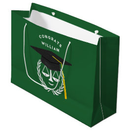 Law School Afstuderen Lawyer Grote Gift Bag Groot Cadeauzakje