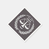 Law School Afstuderen Lawyer Napkins Servet (Hoek)