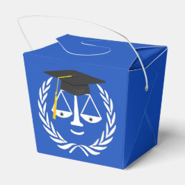 Law School Afstuderen Lawyer Party Favoriete Boxen Bedankdoosjes