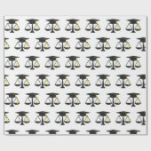 Law School Graduation Cadeaupapier (Vlak)