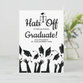 Law School Petten of Afstudeerder Photo Graduparty Kaart (Staand voorkant)