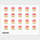 Law School - Piece of Cake Ronde Sticker (Vel)