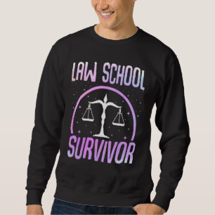 Law School Survivor - Grappige Law School Student Trui