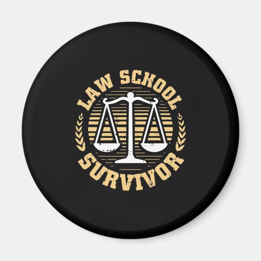Law School Survivor Magneet (Voorkant)