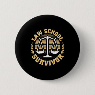 Law School Survivor Ronde Button 5,7 Cm