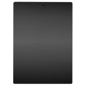 Law Student - Black en Gold Klembord (Achterkant)