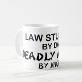 Law Student Deadly Ninja Koffiemok (Voorkant links)