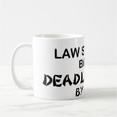 Law Student Deadly Ninja Koffiemok (Links)