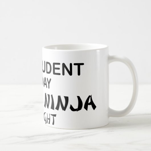 Law Student Deadly Ninja Koffiemok (Rechts)