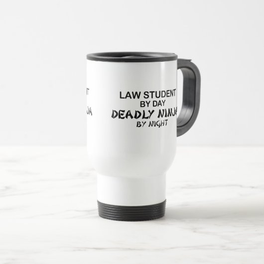 Law Student Deadly Ninja Reisbeker (Voorkant rechts)