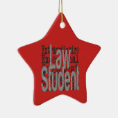 Law Student Extraordinaire Keramisch Ornament (Rechts)