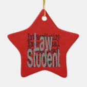 Law Student Extraordinaire Keramisch Ornament (Achterkant)
