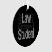 Law Student Extraordinaire Ornament (voorkant)