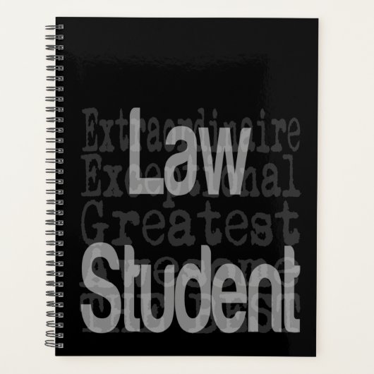 Law Student Extraordinaire Planner (Voorkant)