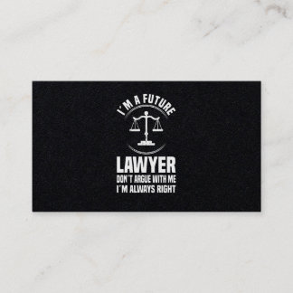 Law Student Visitekaartje