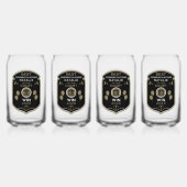 Law Victory Celebration Gift Blikvorm Glas (Achterkant)