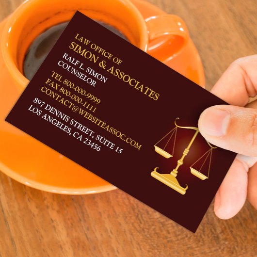 Law Visitekaartje