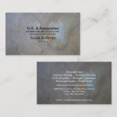 Law Visitekaartje - Rock Texture Lawyer Attorney (Voorkant / Achterkant)