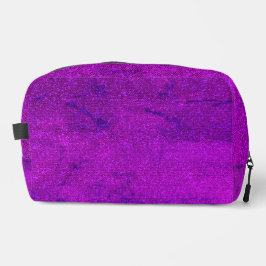 Lawaaierige magenta dopp kit print gesneden naaiza toilettasje