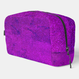 Lawaaierige magenta dopp kit print gesneden naaiza toilettasje