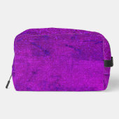 Lawaaierige magenta dopp kit print gesneden naaiza toilettasje (Achterkant)