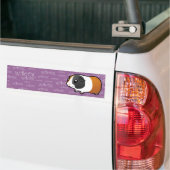 Lawaaiige Cavia (glad haar) Bumpersticker (Op Truck)