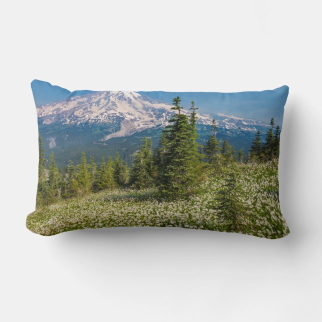 Lawinelelies en Mount Rainier Kussen (Voorkant)