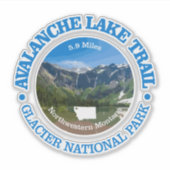 Lawinemeer Trail (OBP) Sticker (Voorkant)